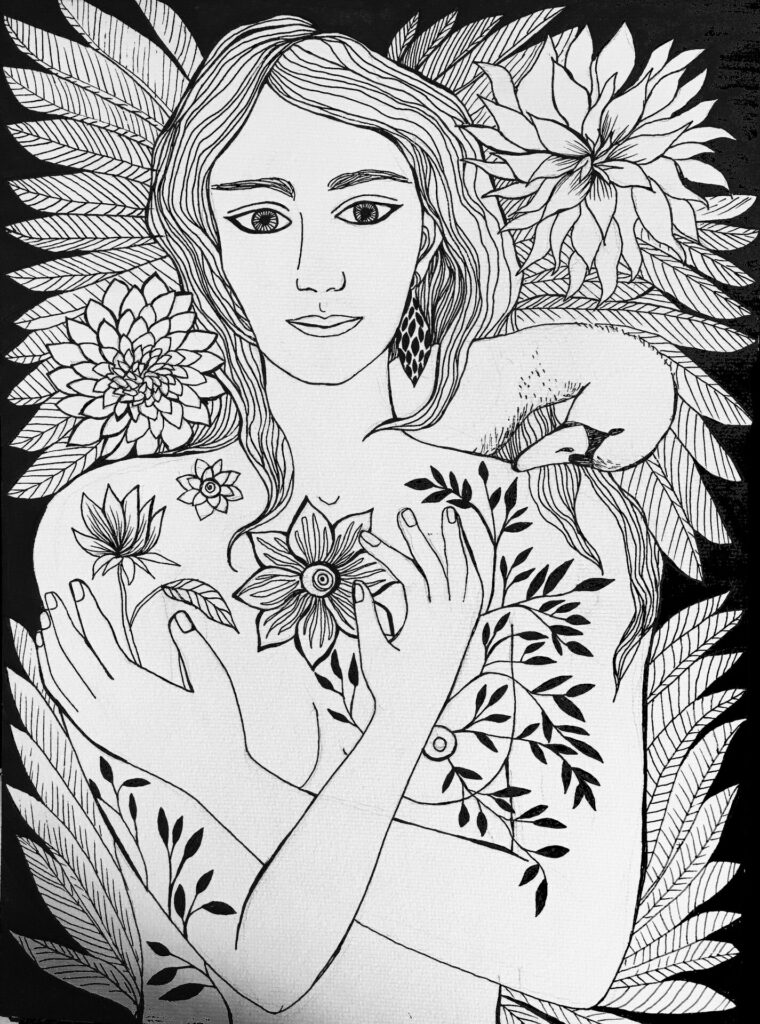 Afrodita y el Cisne - Lapicero