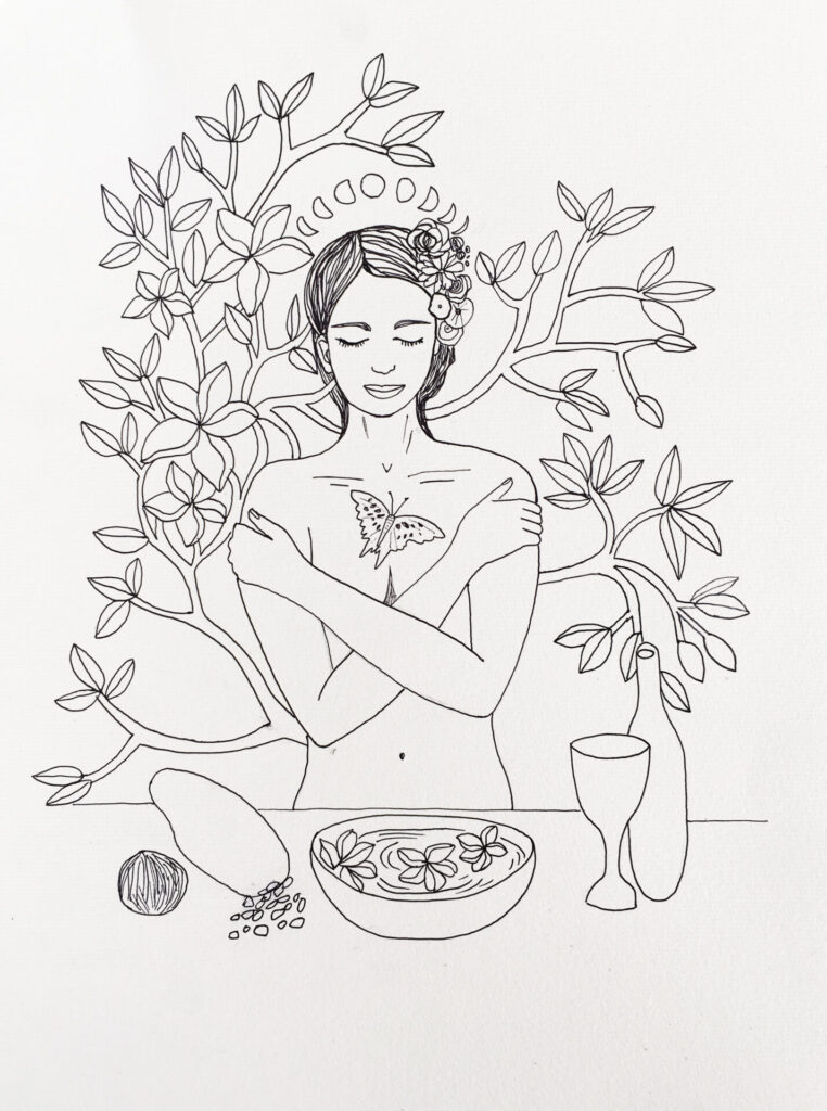 La cena de Afrodita - Lapicero